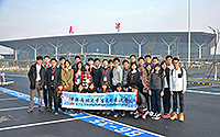 The first group photo of Hong Kong participating students after reaching Tianjin (Photo credit: Chan Tsz Ki)
